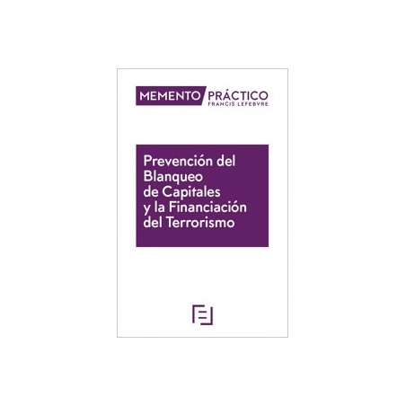 Memento Práctico Prevención del Blanqueo de Capitales y la Financiación del Terrorismo 2025-2026