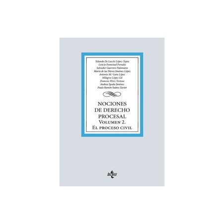 NOCIONES DE DERECHO PROCESAL 'Volumen 2. El proceso civil 2025'