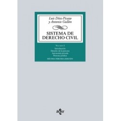 Sistema de Derecho Civil Tomo 1 'Parte General del Derecho Civil y Personas Jurídicas'