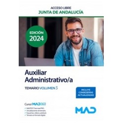 Auxiliar Administrativo/a Vol. 3 'Junta de Andalucía'
