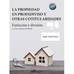 La propiedad en proindiviso y otras cotitularidades 'Extinción y división. La actio communi dividundo'