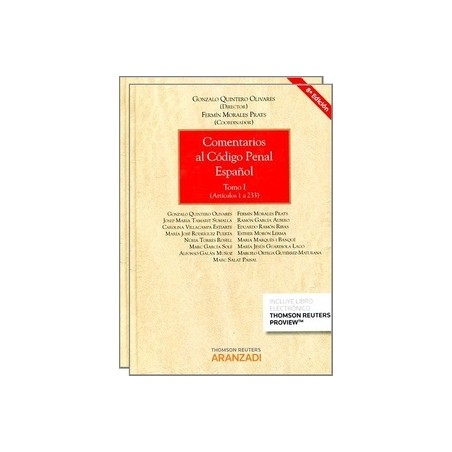 Comentarios al Código Penal español '2 volúmenes (Papel + Ebook)'