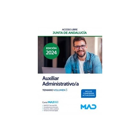 Auxiliar Administrativo/a Vol. 3 'Junta de Andalucía'
