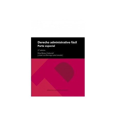 Derecho administrativo fácil 'Parte especial'
