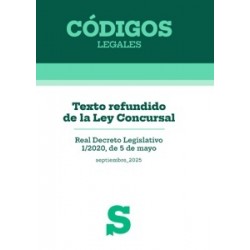 Texto refundido de la Ley Concursal 2025 'Real Decreto Legislativo 1/2020, de 5 de mayo'