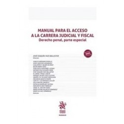 Manual para el acceso a la carrera judicial y fiscal. Derecho penal, parte especial (Papel + Ebook)