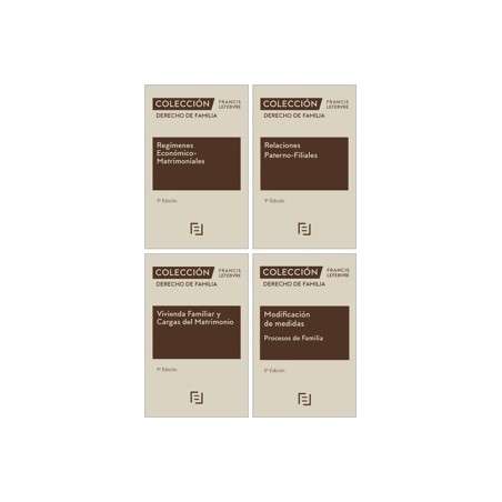 Pack Colección Derecho de familia 2025