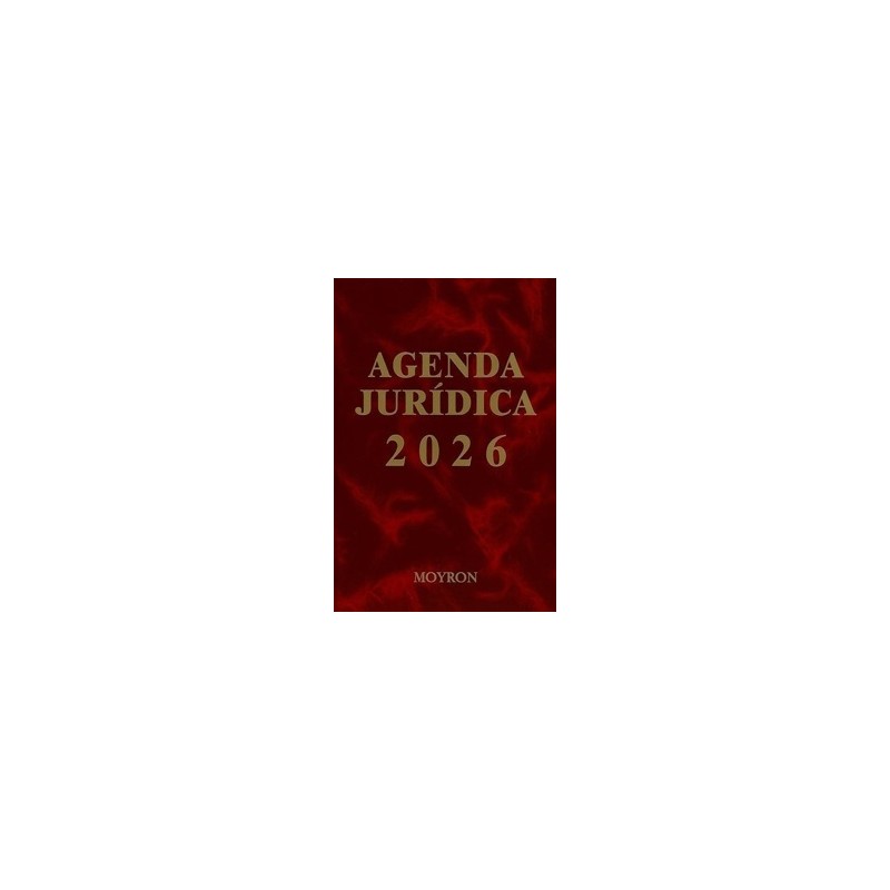 Agenda jurídica Moyron granate 2026