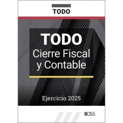 Todo Cierre fiscal y contable. Ejercicio 2025