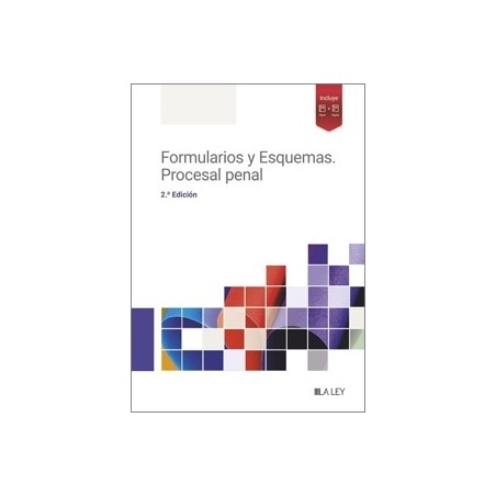Formularios y esquemas. Procesal penal 2025 'Papel + Digital'