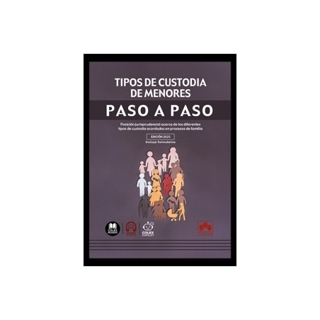 Tipos de custodia de menores. Paso a paso 'Posición jurisprudencial acerca de los diferentes tipos de custodia acordados en pro