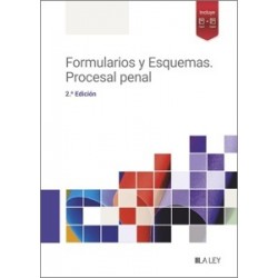 Formularios y esquemas. Procesal penal 2025 'Papel + Digital'