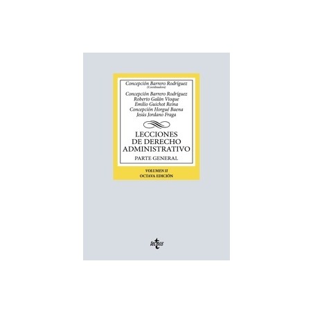LECCIONES DE DERECHO ADMINISTRATIVO 'Parte general. Volumen II 2025'