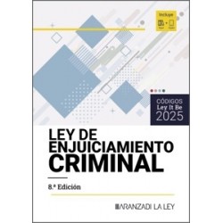 Ley de Enjuiciamiento Criminal (LeyItBe) 2025 (Papel + Ebook)
