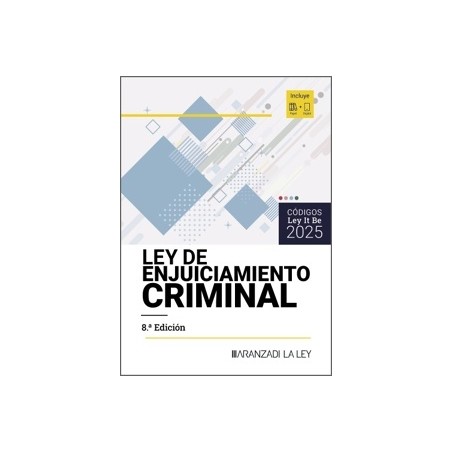Ley de Enjuiciamiento Criminal (LeyItBe) 2025 (Papel + Ebook)