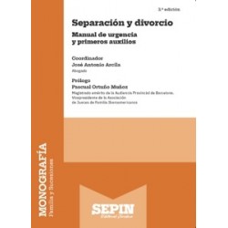 Separación y divorcio. 3.ª Edición