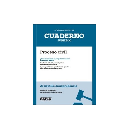 Aspectos procesales de la división de la herencia