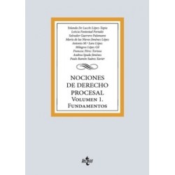NOCIONES DE DERECHO PROCESAL 'Volumen 1. Fundamentos 2025'