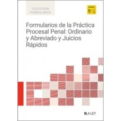 Formularios de la práctica procesal penal: ordinario y abreviado y juicios rápidos 'Papel + Digital'