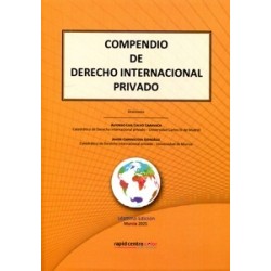 Compendio de derecho internacional privado 2025