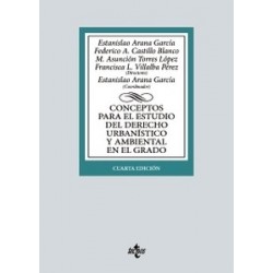 Conceptos para el Estudio del Derecho Urbanístico y Ambiental en el Grado