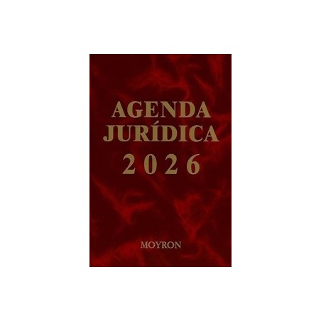 Agenda jurídica Moyron granate 2026