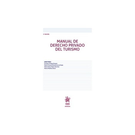 Manual de Derecho Privado del Turismo 3ª Edición 2025