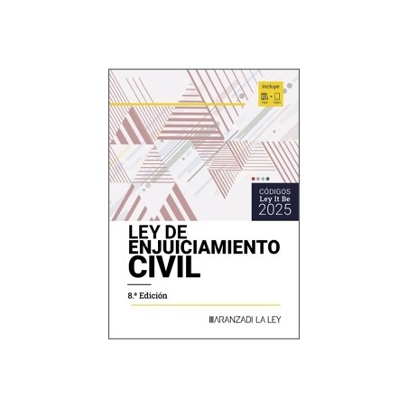 Ley de Enjuiciamiento Civil (LeyItBe) 2025 (Papel + Ebook)