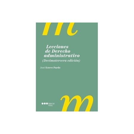 Lecciones de Derecho administrativo '13 Edición 2026'