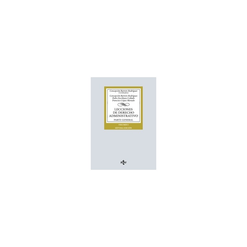 Lecciones de Derecho Administrativo 'Parte General Volumen I 2026'