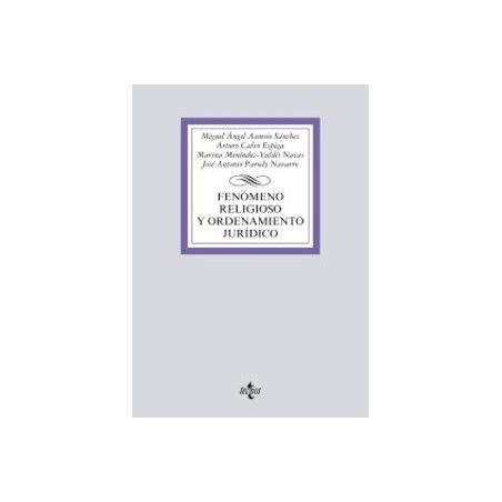 Fenómeno Religioso y Ordenamiento Jurídico  2017