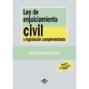 Ley de Enjuiciamiento Civil y legislación complementaria 2024 'Gratis Actualización On Line'