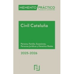 Memento Civil Cataluña. Persona, Familia, Sucesiones, Personas Jurídicas, Derechos Reales,...
