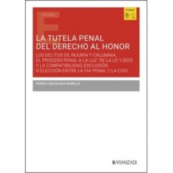 La Tutela Penal del Derecho al Honor (Papel + Ebook)