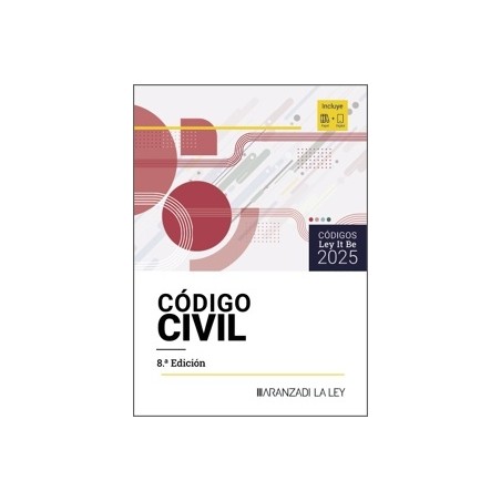 Código Civil (LeyItBe) Anillas 2025 '(Papel + Ebook)'