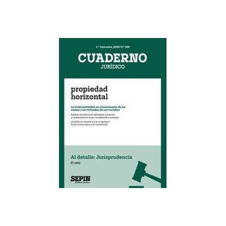 El Voto 'La Irretroactividad en el Incremento de las Cuotas a las Viviendas de Uso Turístico'