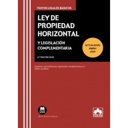 Ley de Propiedad Horizontal y Legislación Complementaria 2026 (Papel + Ebook) 'Contiene...