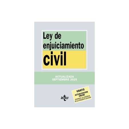 LEY DE ENJUICIAMIENTO CIVIL 2025 'Gratis Actualización OnLine'