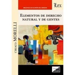 Elementos de Derecho Natural y de gentes