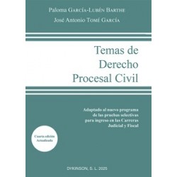 Temas de Derecho Procesal Civil 2025 'Adaptado al Nuevo Programa de las Pruebas Selectivas para...