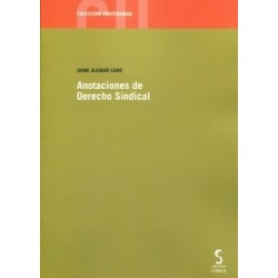 Anotaciones de Derecho Sindical