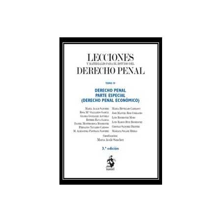 Lecciones de derecho penal. Parte Especial