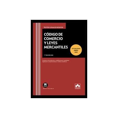 Código de Comercio y Leyes Mercantiles 2026 (Papel + Ebook) 'Concordancias, Modificaciones Resaltadas, Índices Analíticos y Leg