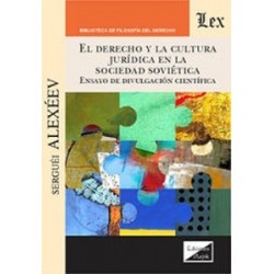 Derecho y la Cultura Juridica en la Sociedad Sovietica