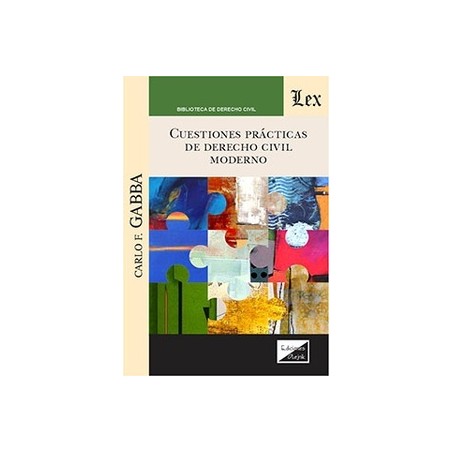 Cuestiones prácticas de Derecho civil moderno