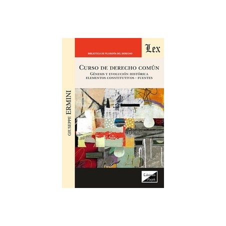Curso de Derecho común 'Génesis y evolución histórica. Elementos constitutivos-Fuentes'