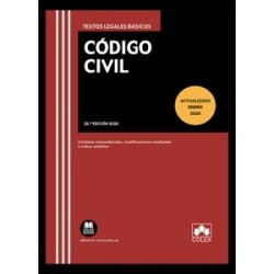 Código Civil 2026 (Papel + Ebook) 'Texto Legal Básico con Concordancias, Modificaciones...