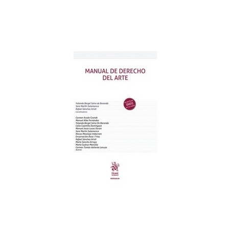 Manual de Derecho del arte