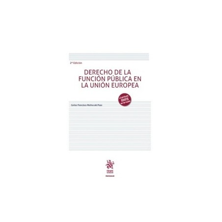 El derecho de la función pública en la Unión Europea
