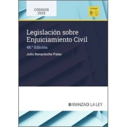 LEGISLACION SOBRE ENJUICIAMIENTO CIVIL 48º EDICIÓN 2025 (Papel + Ebook)